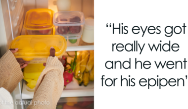 “I’m The Only Obviously Muslim One”: Woman Faces Backlash At Work After A Food Thief With An Allergy Steals Her Lunch And Everyone Has To Label Their Food Now