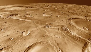 Millions of craters of all sizes help define the Martian surface and tell a tale of millions of impacts. We know that some Mars rock has reached Earth after being blasted into space by an impact. New research shows that at least one type of extremophile can survive the impact, and the hazardous journey to another world. Image Credit: NASA/JPL/Arizona State University, R. Luk