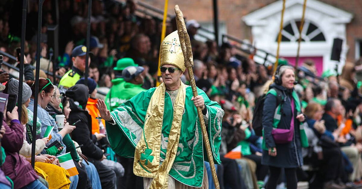 Crowds in cities and towns across Ireland enjoy St Patrick’s Day events