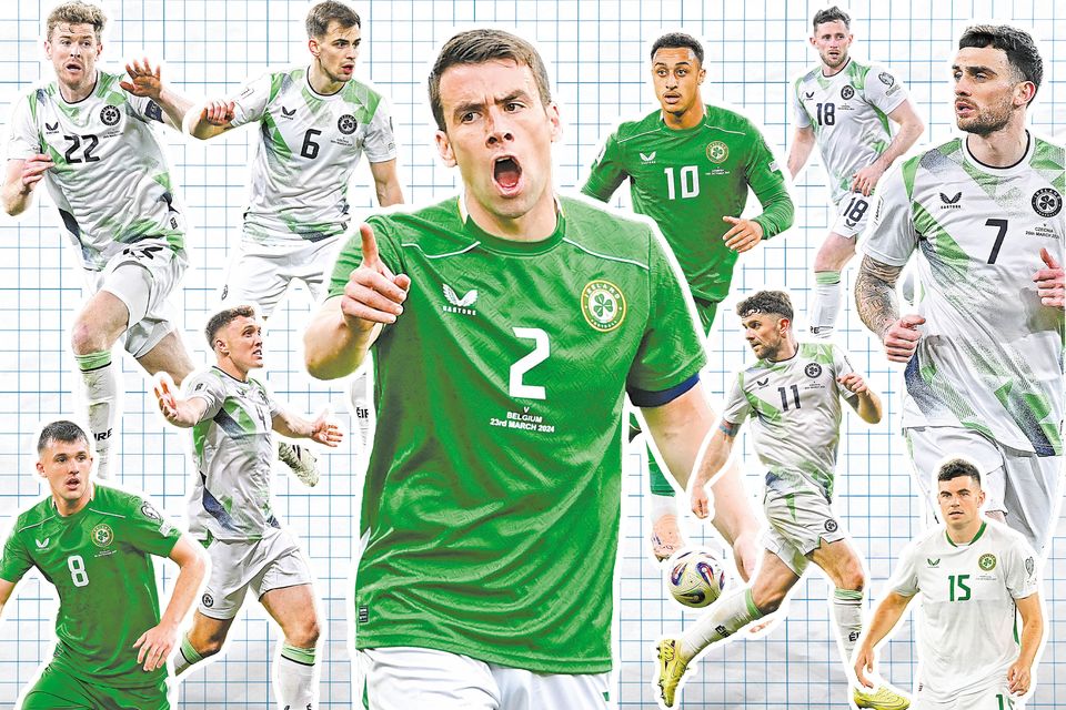 Séamus Coleman is Ireland's most capped current player