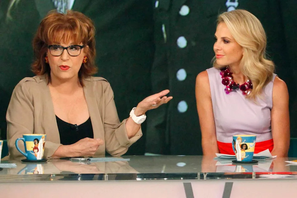 Joy Behar and Elisabeth Hasselbeck on 'The View'Credit: Heidi Gutman/Disney General Entertainment Content via Getty