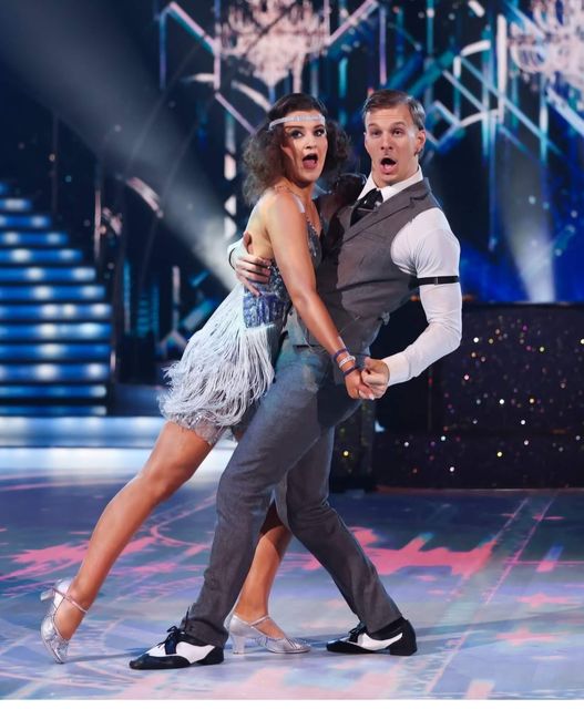 Katelyn Cummins and Leonardo Lini on Dancing With The Stars