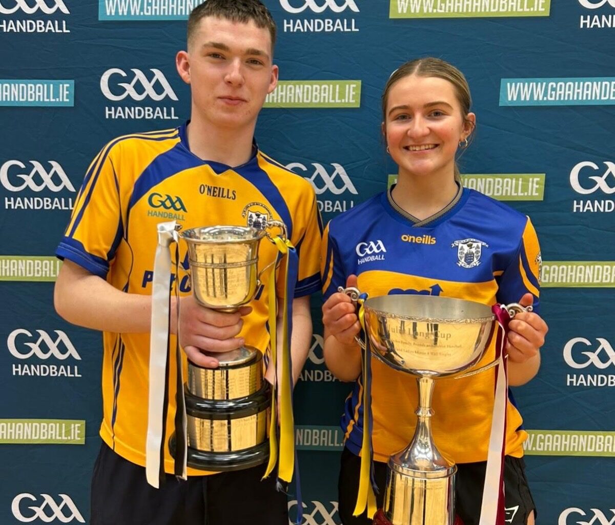 Clare creates handball history winning both minor All-Ireland titles
