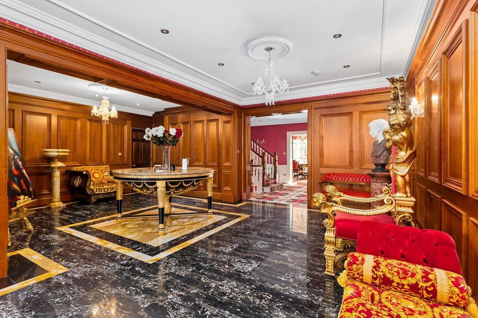 Villa Barton in Co Kildare is on the market for €3.5m. Photo: Daft.ie