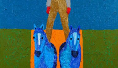 Diogo Potes’ paintings take poetic licence to a whole new level