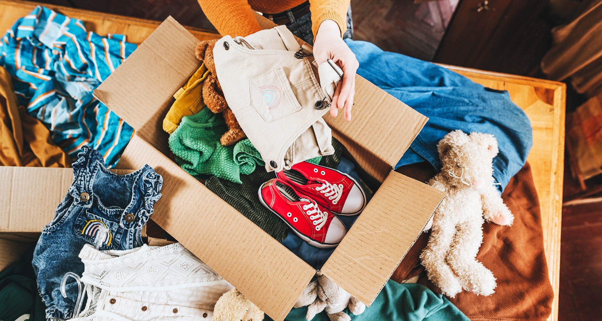 Donating clothes to charity has an unfortunate dark side