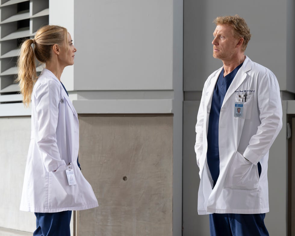 kim raver, kevin mckidd, grey's anatomy season 22