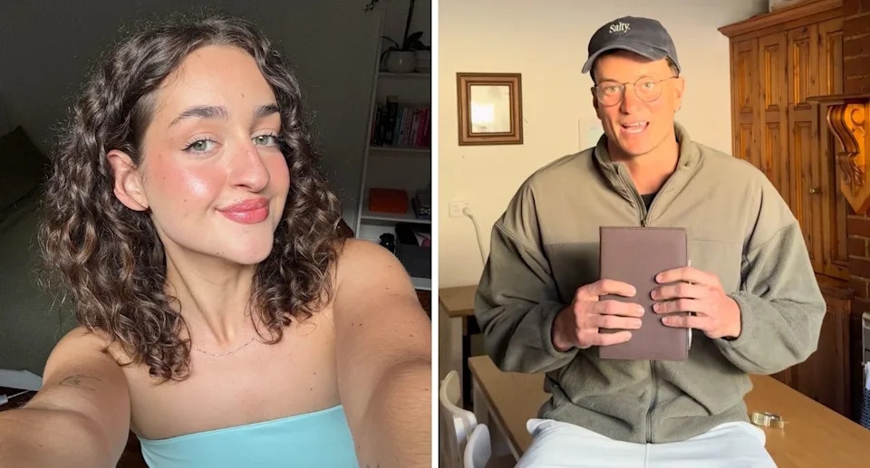 Bella Hodgman led the call for Sam to be the next Bachelor. Source: Bella Hodgman/TikTok/Sam Stanton