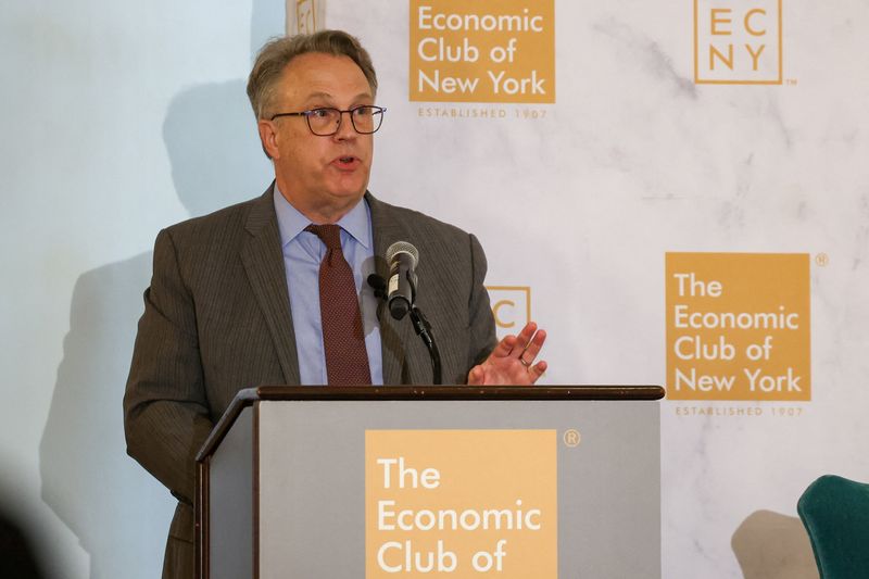 Fed's Williams says rate cuts still possible, does not address Iran war