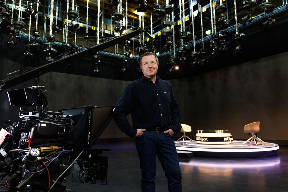 RTÉ'S Darragh Maloney: “If you want to really torment yourself, put your name  into Google.”  Photo: Mark Condren