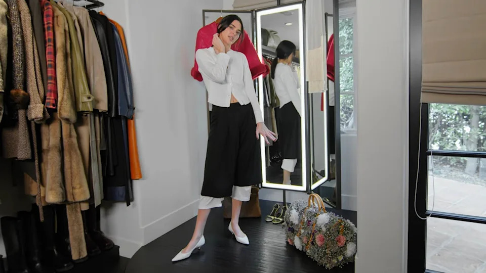 Kendall Jenner Shows Off Her Closet In California Home