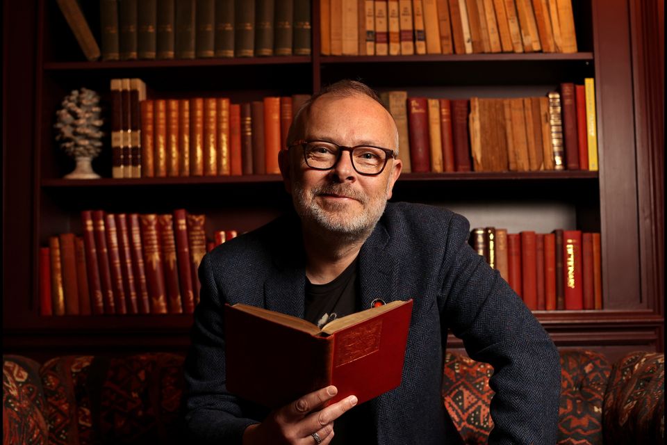 Rick O'Shea is the perfect host. Photo: Steve Humphreys