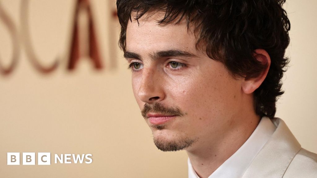 Key Oscars moments as snubbed Chalamet becomes butt of jokes - BBC