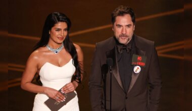 Priyanka Chopra By His Side, Javier Bardem Says 'No To War, Free Palestine' At Oscars 2026