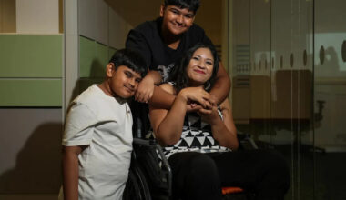 Mother of two suffers falls, double vision and memory loss due to rare condition