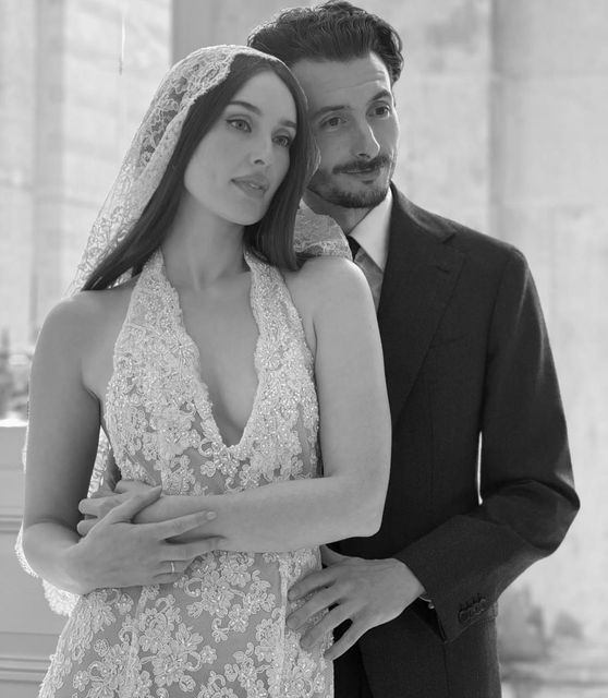  Rozanna Purcell and partner Zach Desmond tie the knot in Dublin. Photo: Instagram/Rozanna Purcell 