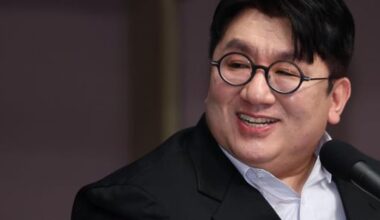 HYBE Chairman Bang Si-hyuk / Yonhap