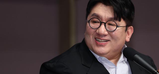 HYBE Chairman Bang Si-hyuk / Yonhap