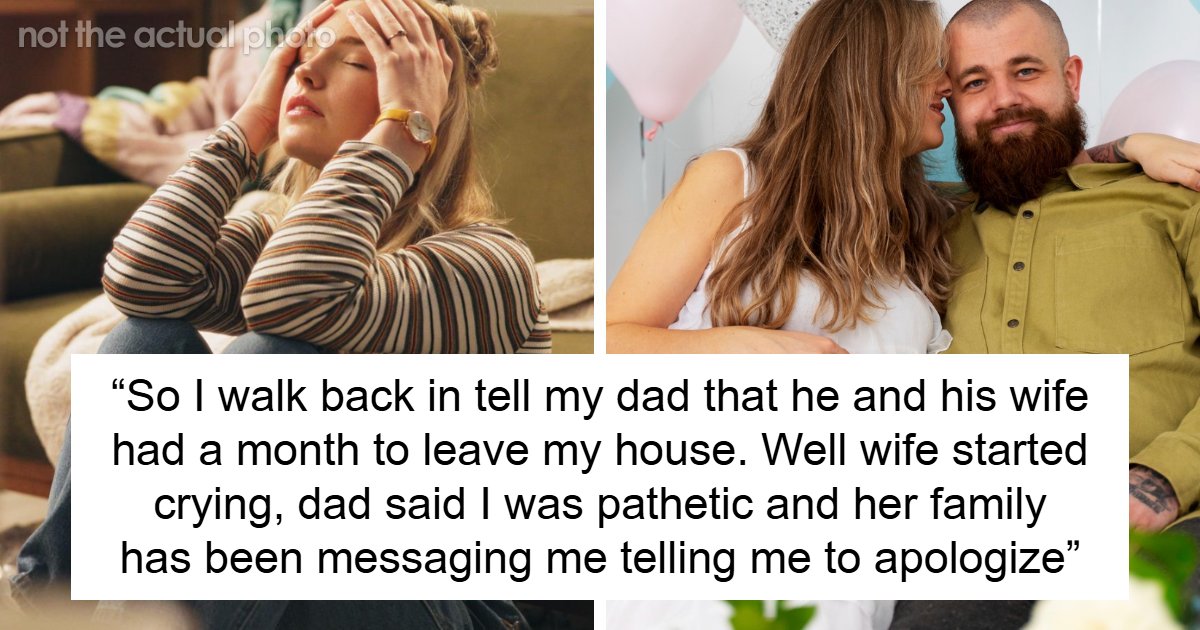 Man And Pregnant New Wife Left Homeless When Daughter Evicts Them After Hearing Their Baby Names