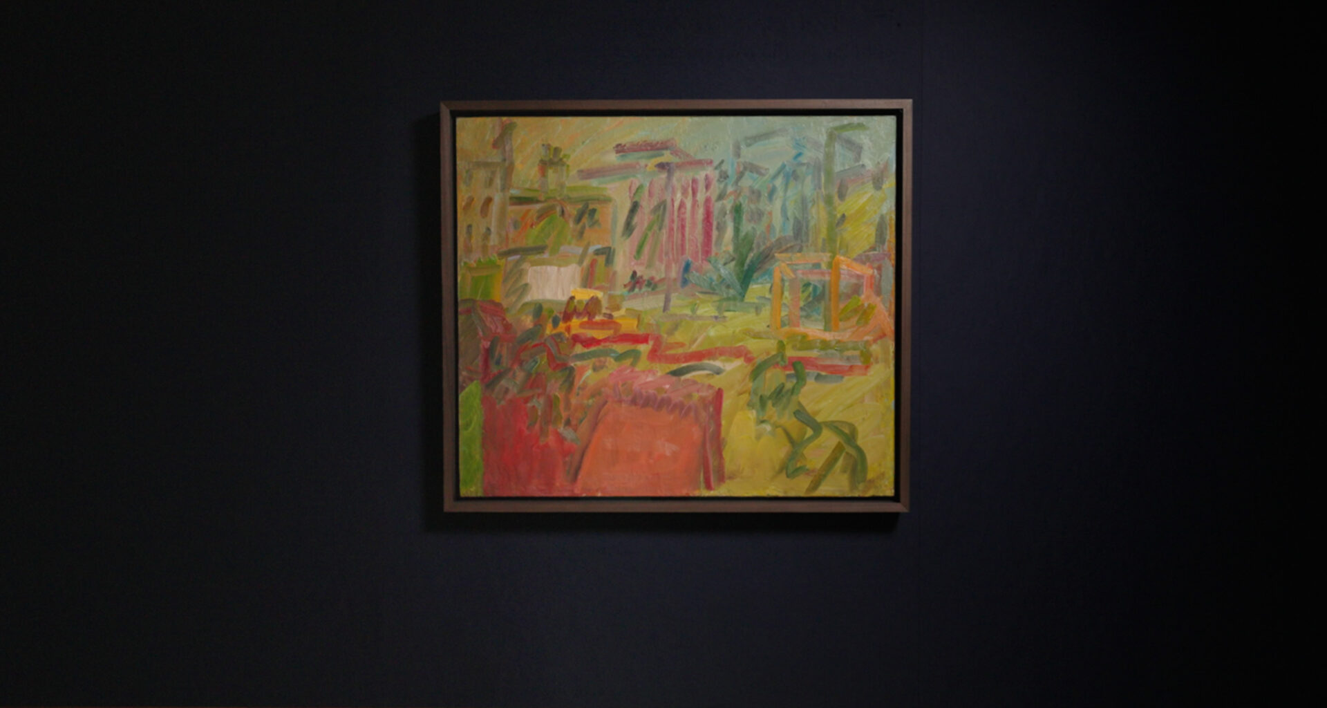Discover Frank Auerbach's Christmas Tree at Mornington Crescent