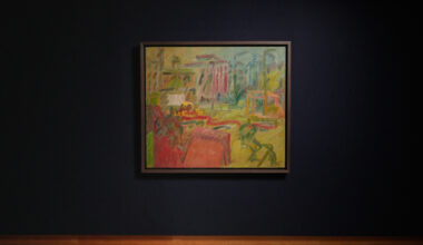Discover Frank Auerbach's Christmas Tree at Mornington Crescent