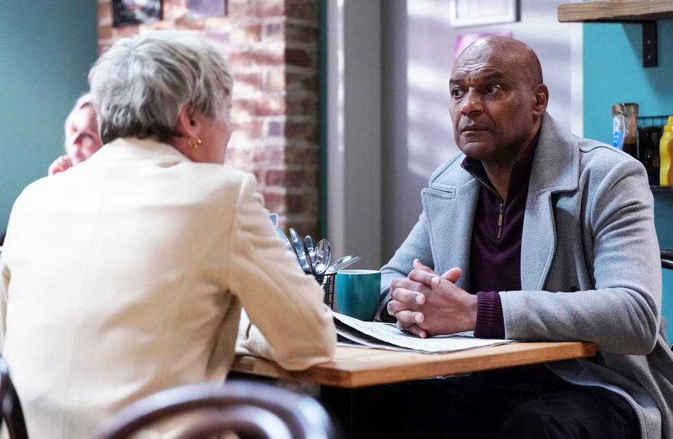 EMBARGOED UNTIL 13/01/2026 00:01 George Knight, Nicola Mitchell, EastEnders george knight, nicola mitchell, eastenders