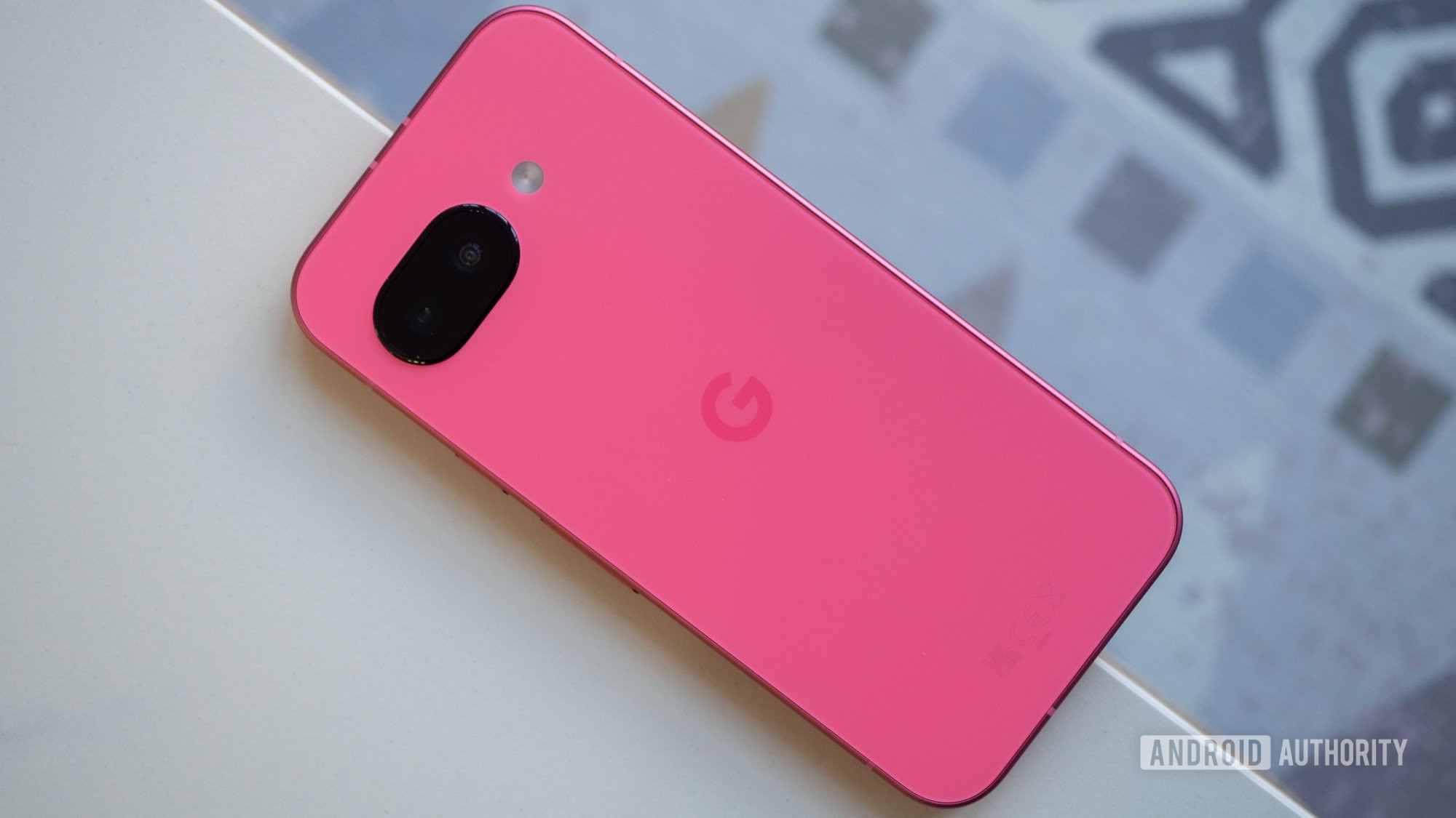 google pixel 9a back peony pink 3