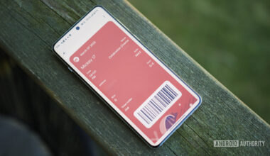 Custom movie theater ticket in Google Wallet.