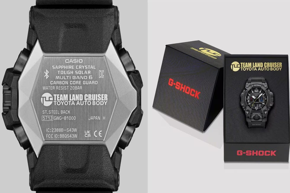 casio gshock watch and its packaging