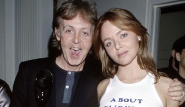 Macca and Stella McCartney