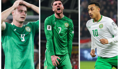 Ferguson out with Parrott to lead Ireland's World Cup hopes