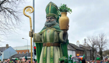 St Patrick statue banished from Temple Bar turns up in Kildare parades