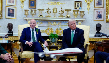 Key moments from Martin's Oval Office visit