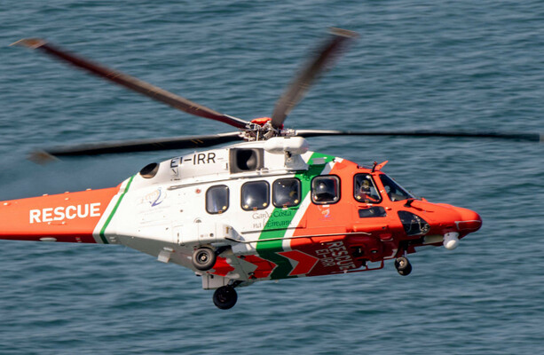 Long-range rescue mission airlifts crew member from ship in 'challenging' conditions