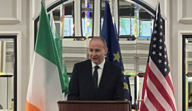 Ireland prioritising data centres, Taoiseach tells US as Trump says ‘buy our stuff’