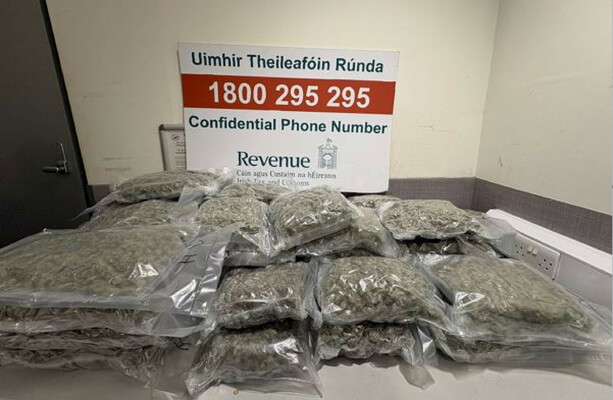 Man charged after 21.5kg of cannabis discovered in baggage of passenger on flight from Malaga