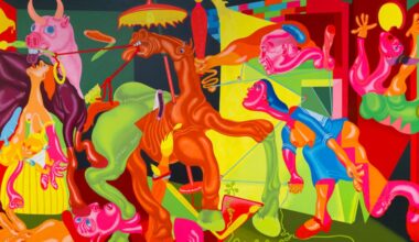 Peter Saul's 'Art History' Gladstone Gallery New York