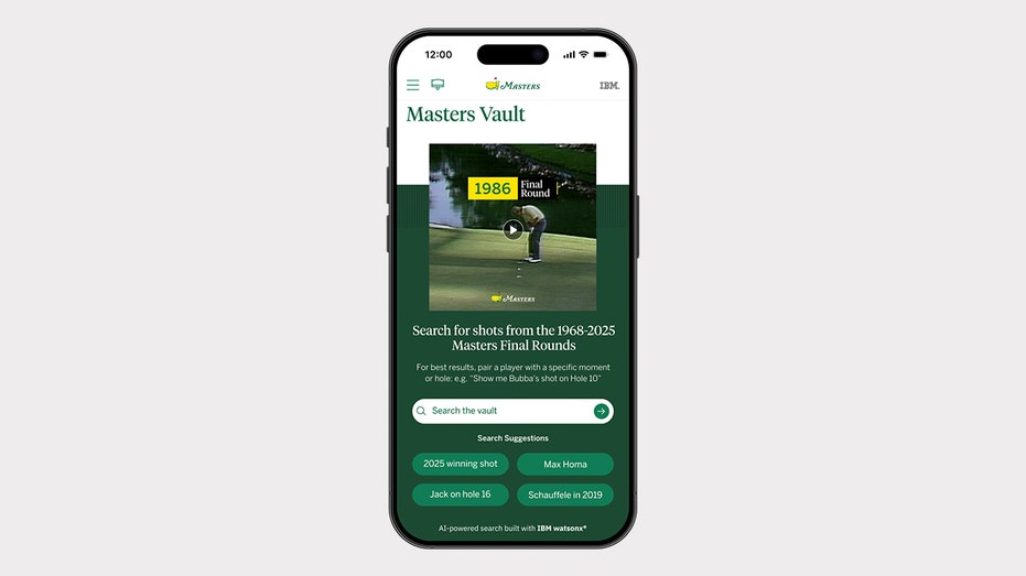 Masters Vault Search within app