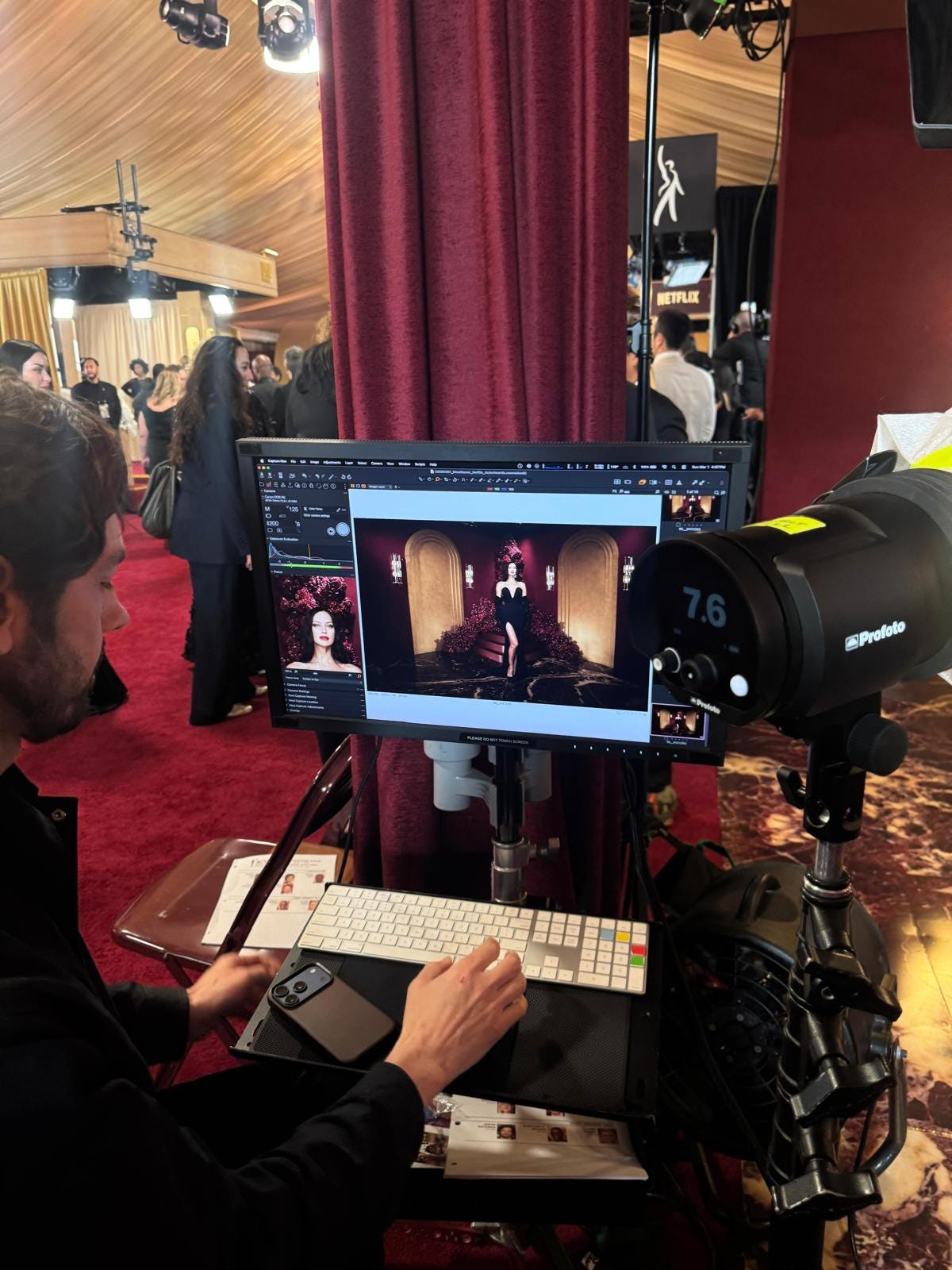 irina shayk in jean paul gaultier at the 2026 actor awards