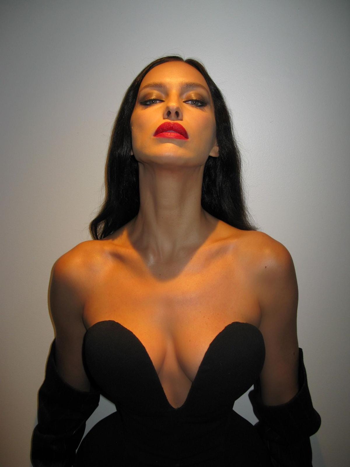 irina shayk in jean paul gaultier at the 2026 actor awards