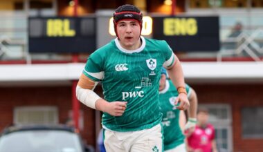 Irish Rugby | Ireland U-19 Team Announced For Wales Match In Cardiff