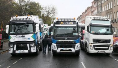 Irish Hauliers Association warns of protest over rising fuel prices