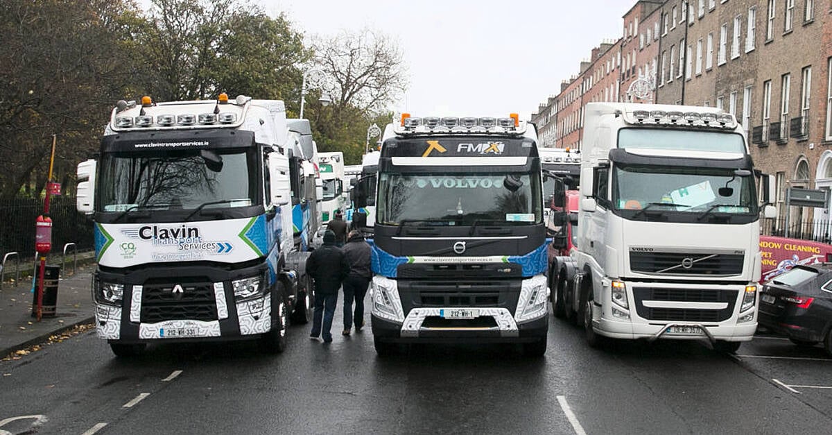 Irish Hauliers Association warns of protest over rising fuel prices