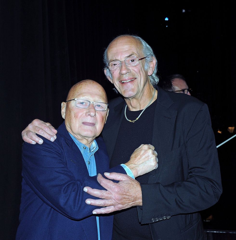 James Tolkan and Christopher Lloyd
