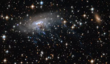 James Webb spots a galaxy with tentacles in deep space