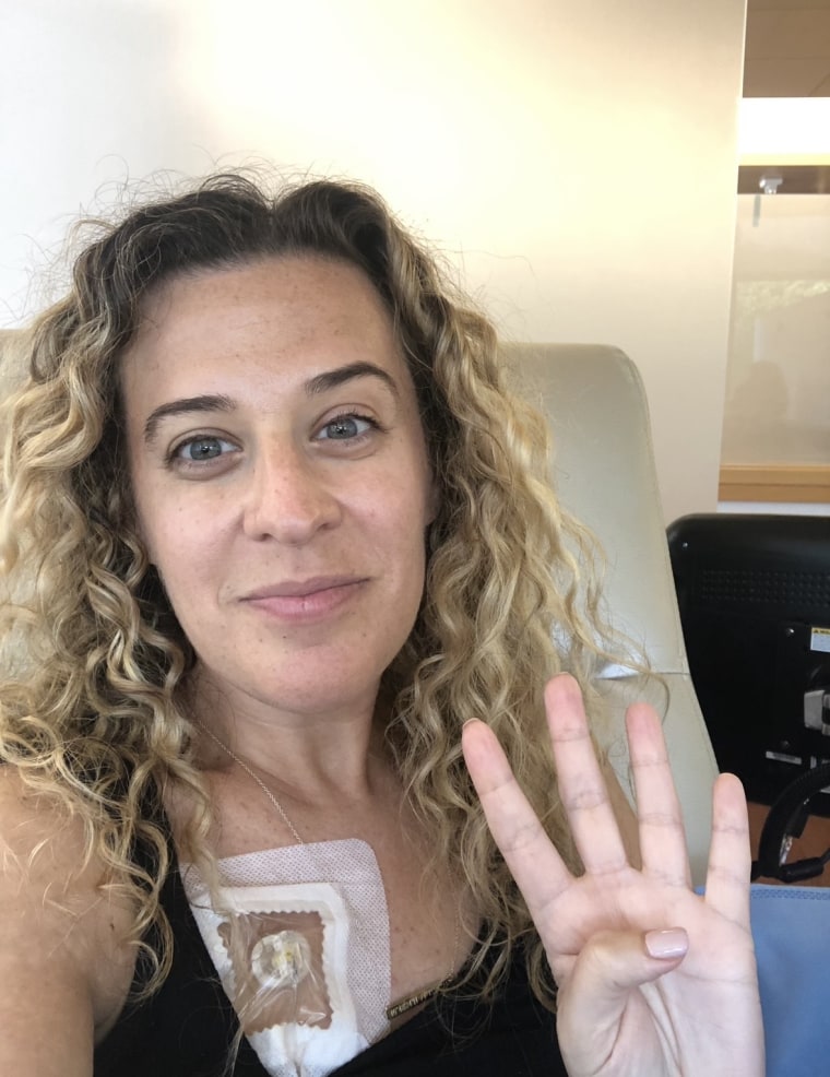 Jen Lava has beaten colon cancer four times since turning 34.