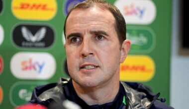 John O’Shea gets ‘cup final’ feeling as Republic of Ireland prepare for play-off