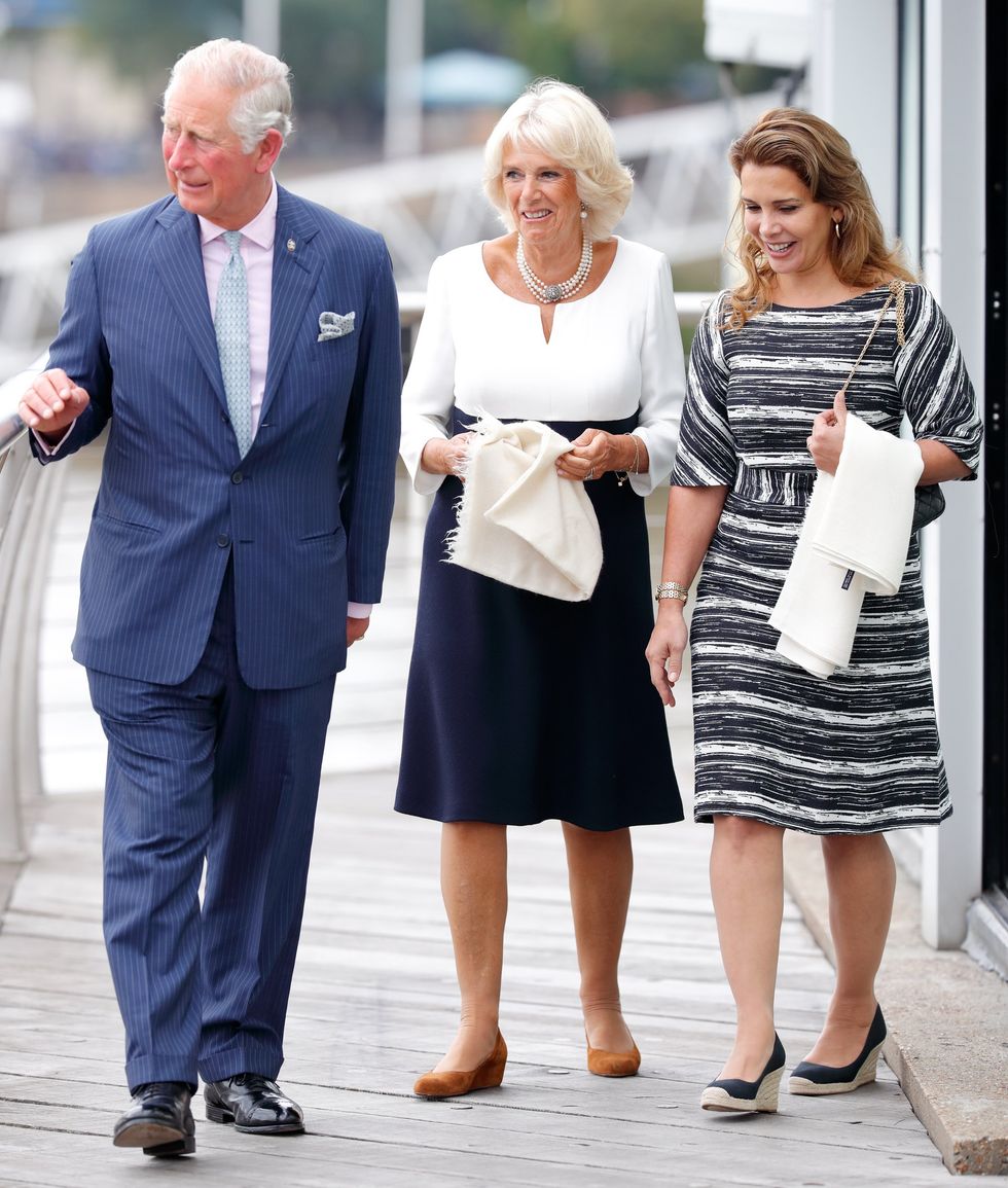 King Charles, Queen Camilla and Princess Haya