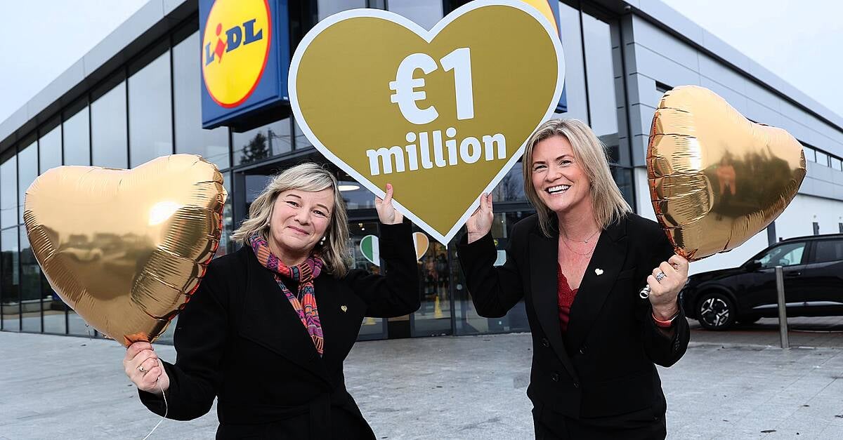 Lidl Ireland Smashes Three-Year Fundraising Target In First Year Of Charity Partnership