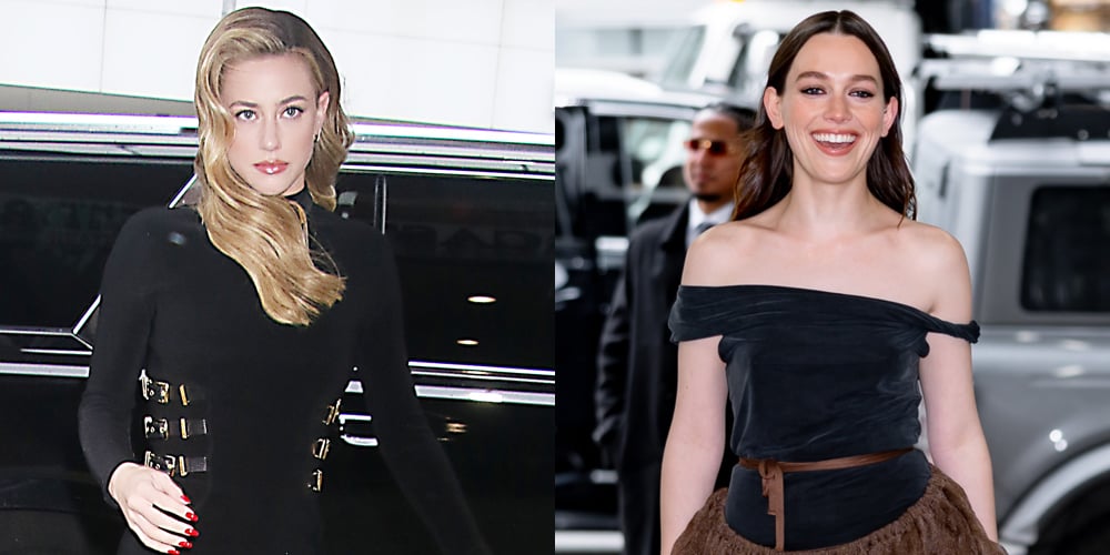 Lili Reinhart & Victoria Pedretti Lead Cast of ‘Forbidden Fruits’ for Promo in NYC | Alexandra Shipp, Emma Chamberlain, Forbidden Fruits, Lili Reinhart, Lola Tung, Victoria Pedretti | Celebrity News and Gossip | Entertainment, Photos and Videos